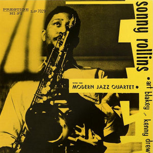 Sonny Rollins with The Modern Jazz Quartet - Blue vinyl