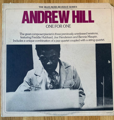 Andrew Hill - One For One