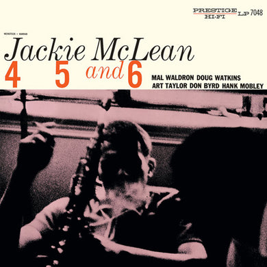 Jackie McLean - 4, 5, and 6 - MONO